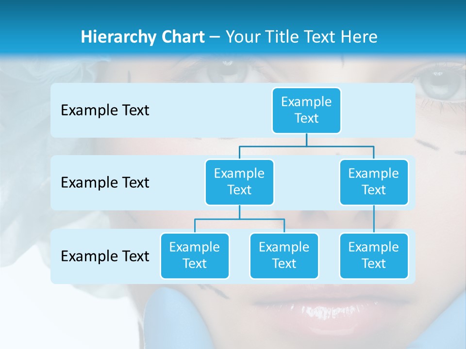 Healthy Drawing Face PowerPoint Template