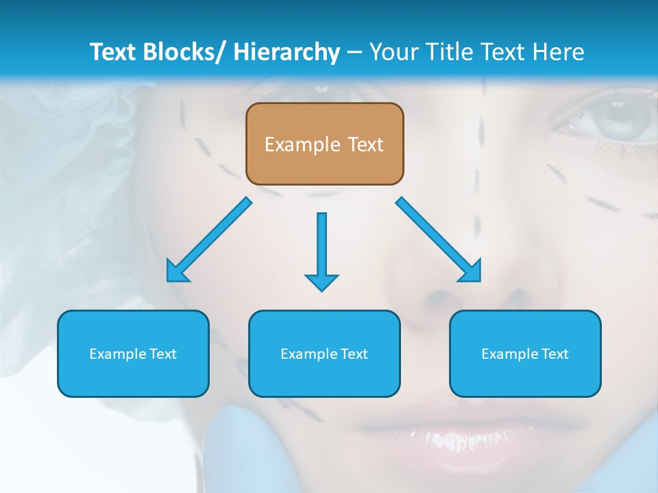 Healthy Drawing Face PowerPoint Template