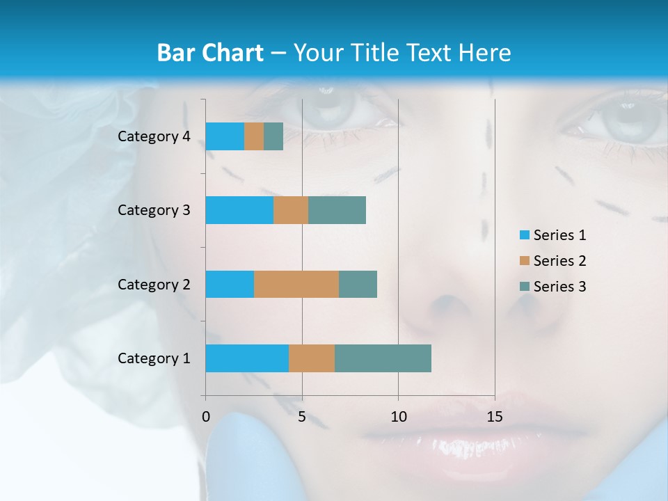 Healthy Drawing Face PowerPoint Template