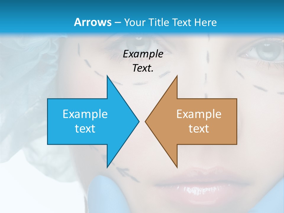 Healthy Drawing Face PowerPoint Template