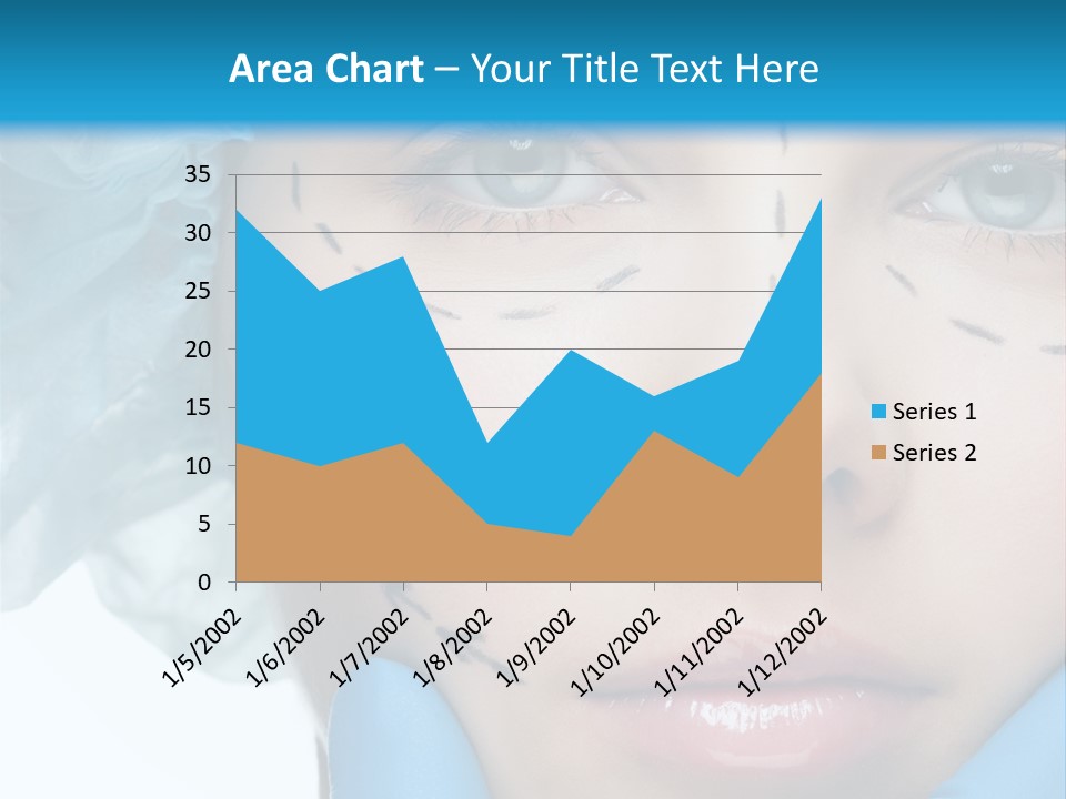 Healthy Drawing Face PowerPoint Template