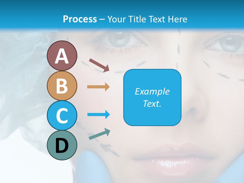 Healthy Drawing Face PowerPoint Template