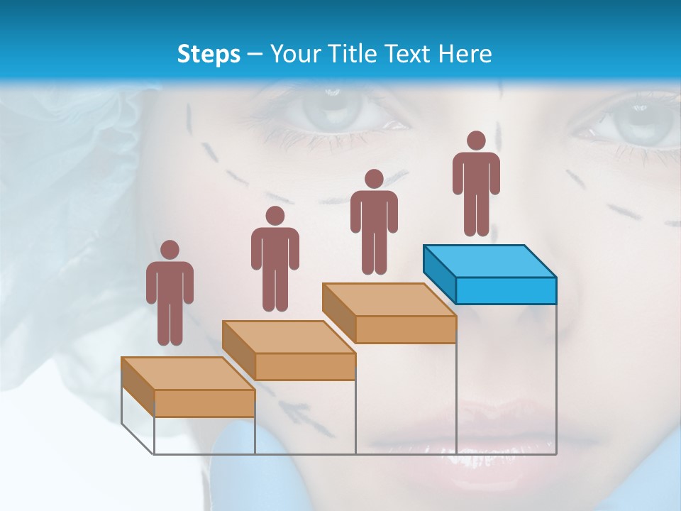 Healthy Drawing Face PowerPoint Template