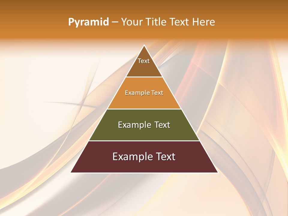 Single Curve Shape PowerPoint Template