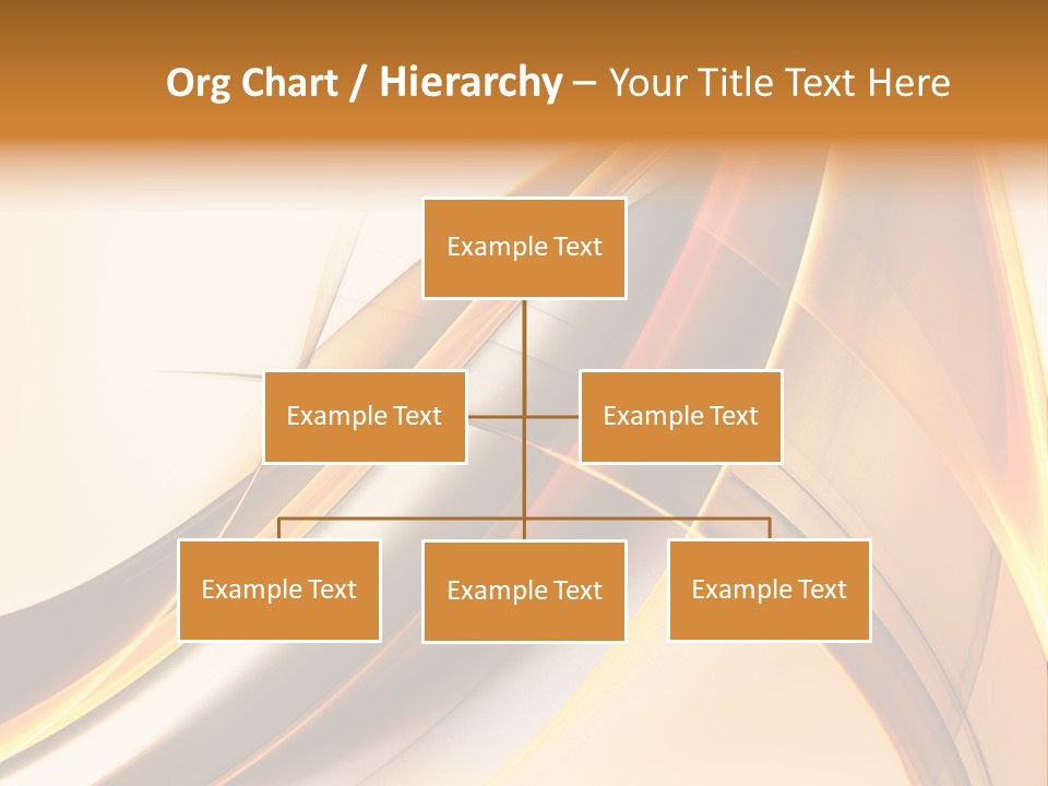 Single Curve Shape PowerPoint Template