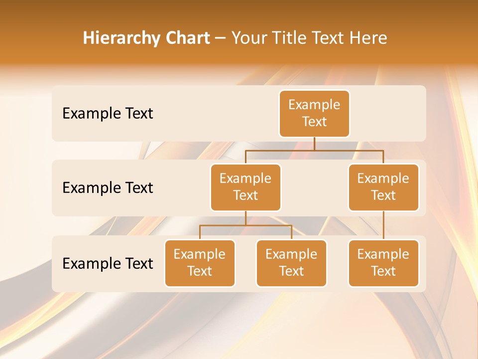 Single Curve Shape PowerPoint Template
