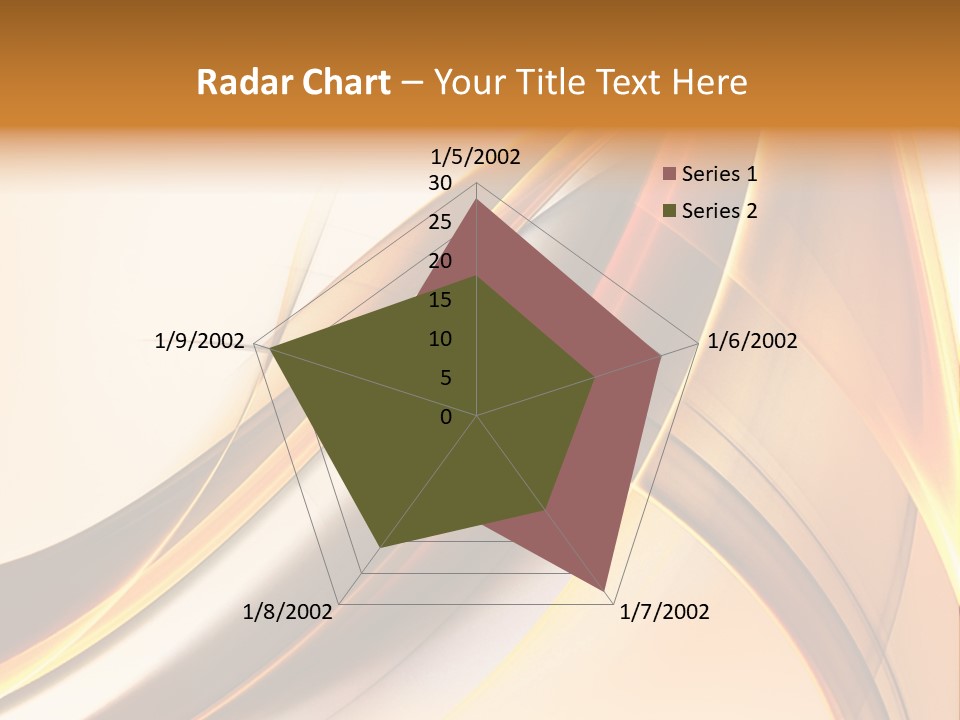 Single Curve Shape PowerPoint Template