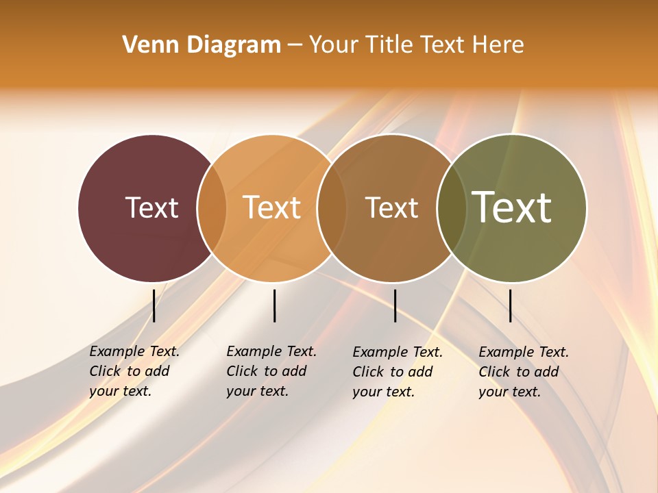 Single Curve Shape PowerPoint Template