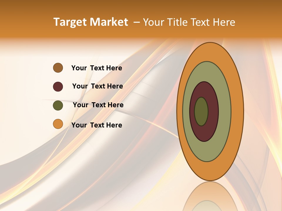 Single Curve Shape PowerPoint Template