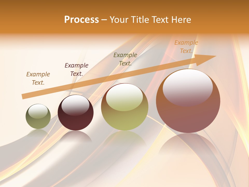 Single Curve Shape PowerPoint Template