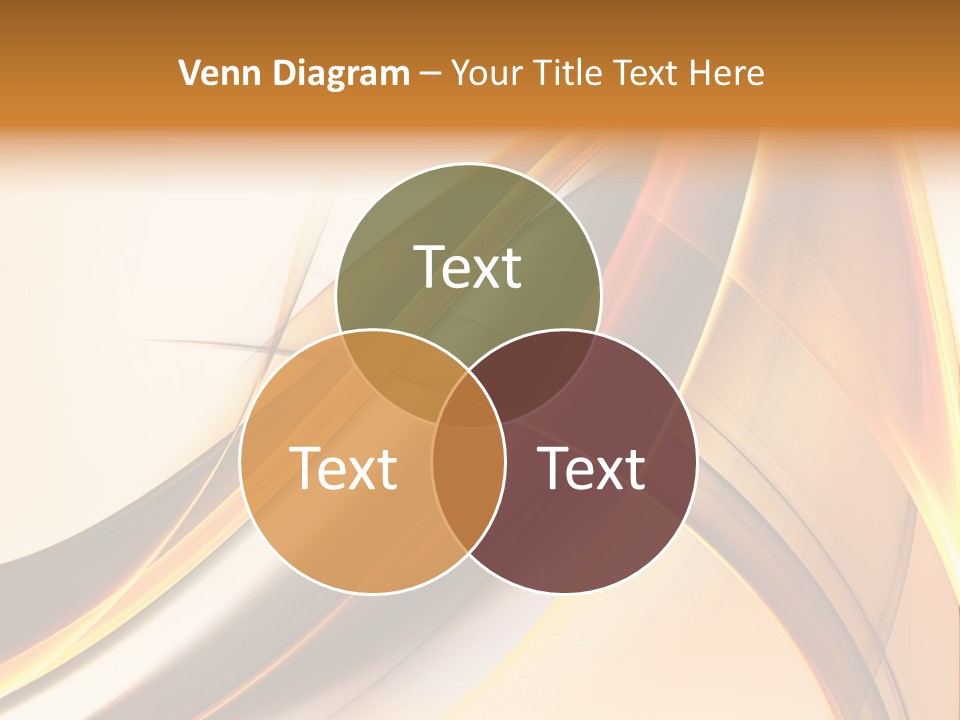 Single Curve Shape PowerPoint Template