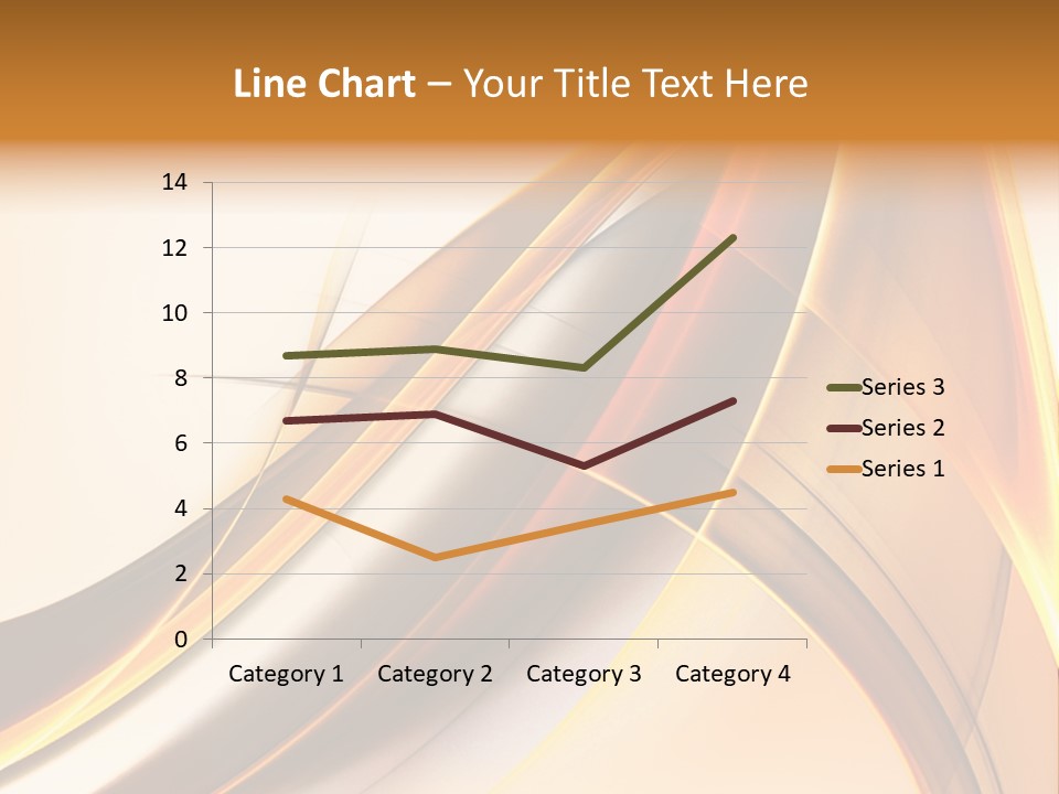 Single Curve Shape PowerPoint Template