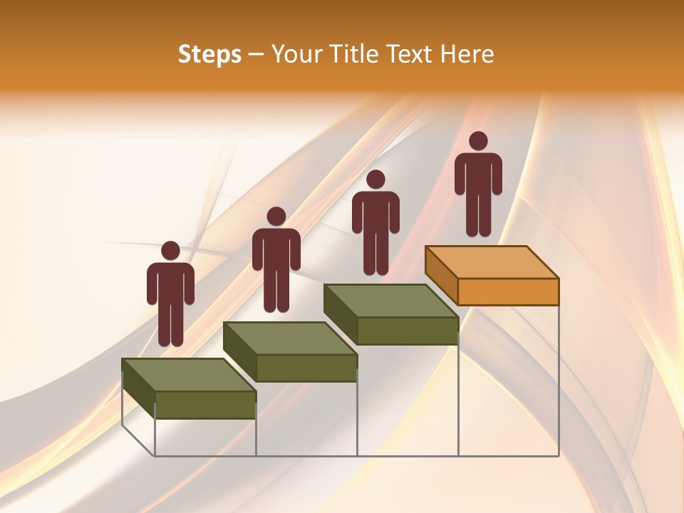 Single Curve Shape PowerPoint Template