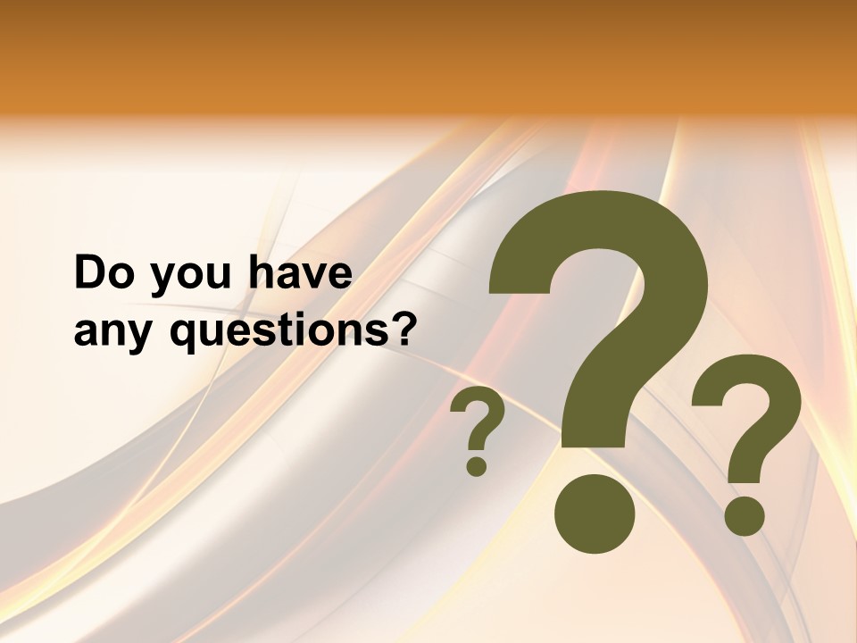 Single Curve Shape PowerPoint Template