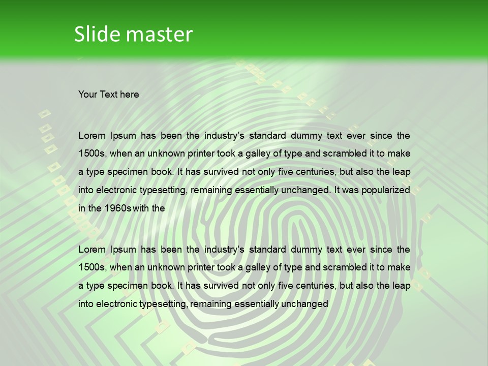 Code Data Access PowerPoint Template