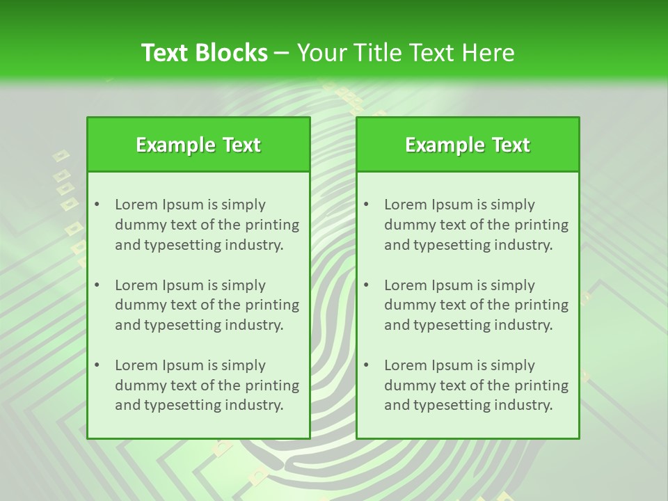 Code Data Access PowerPoint Template