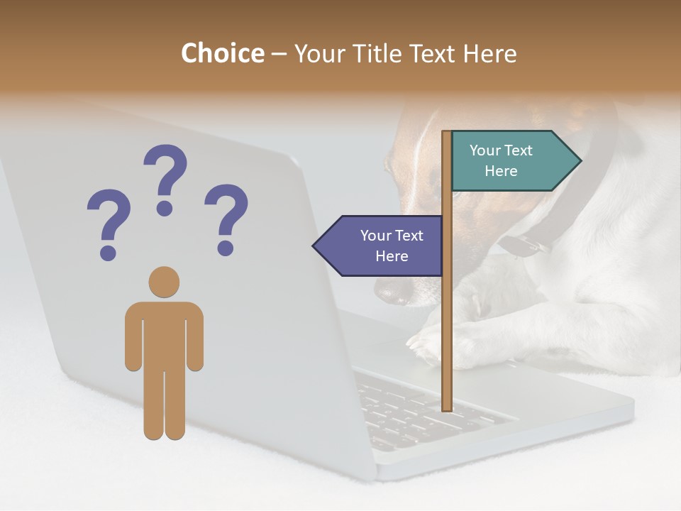 Cute Www Hacker PowerPoint Template