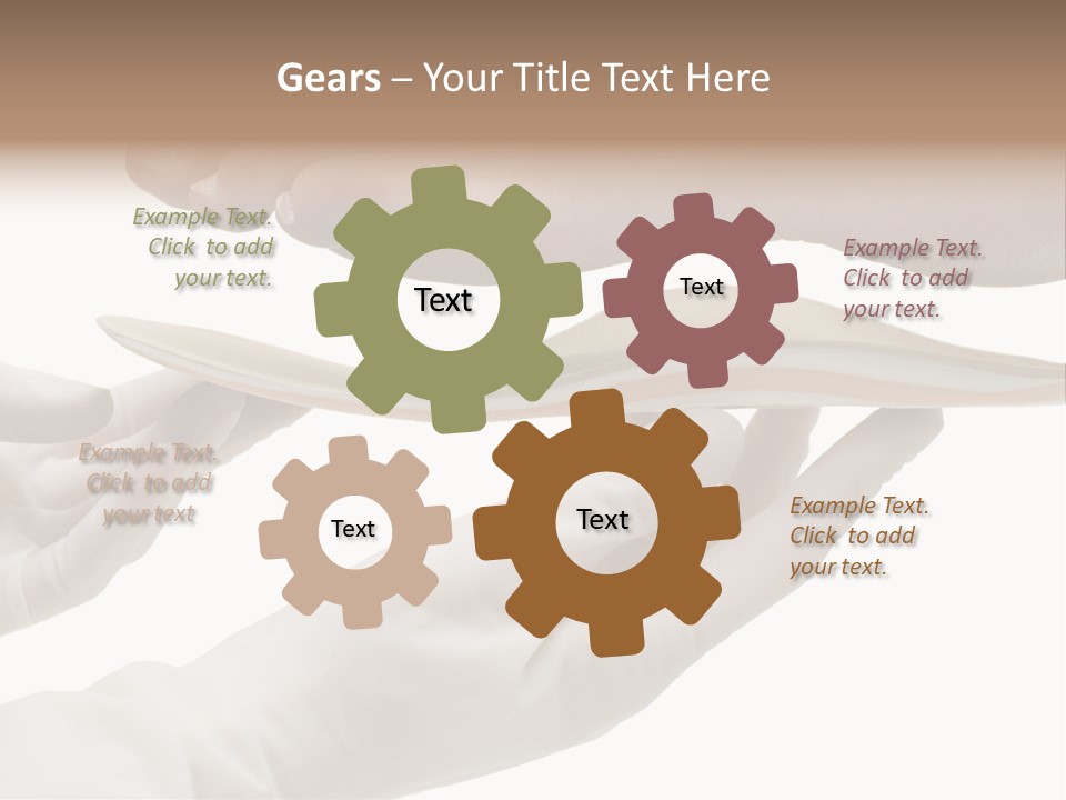 Osteopathy Heel Skeleton PowerPoint Template