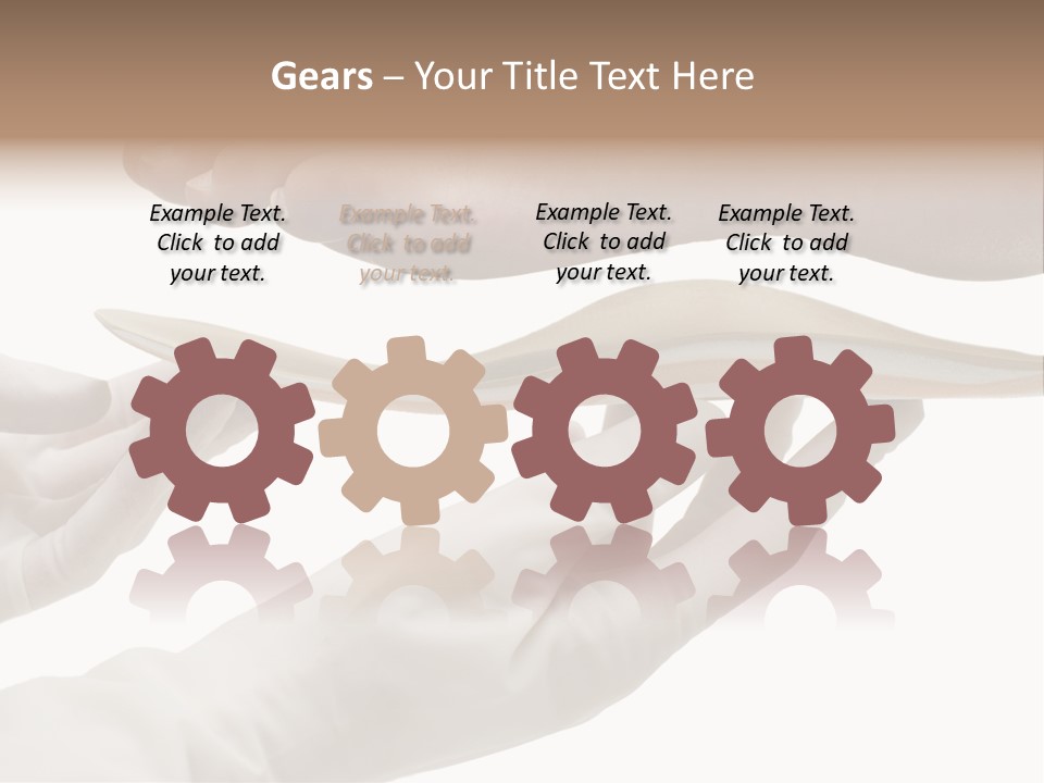 Osteopathy Heel Skeleton PowerPoint Template