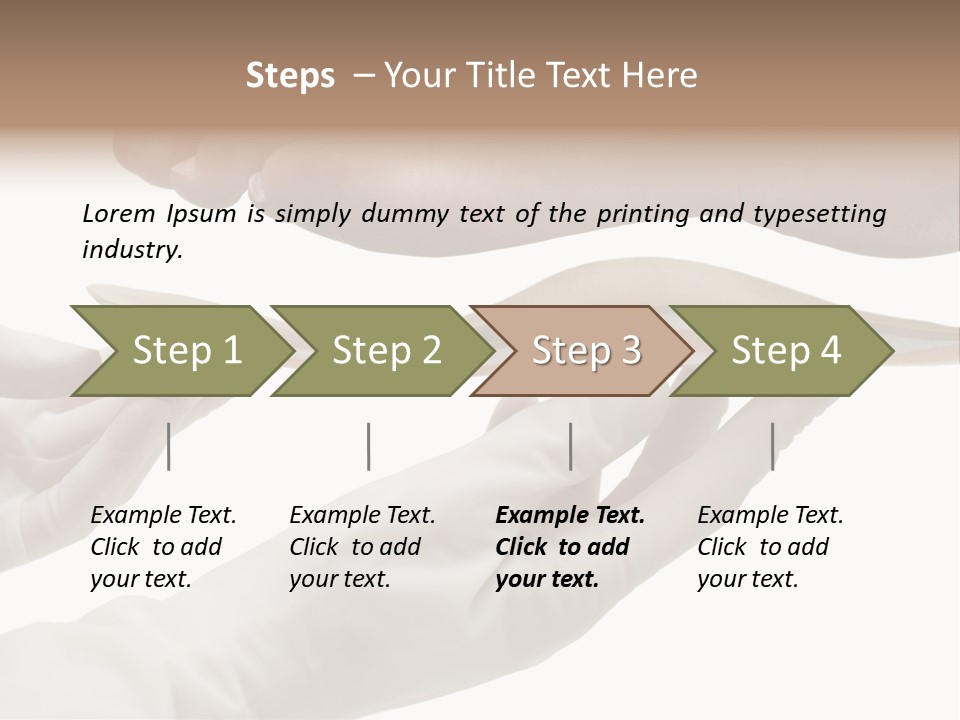 Osteopathy Heel Skeleton PowerPoint Template