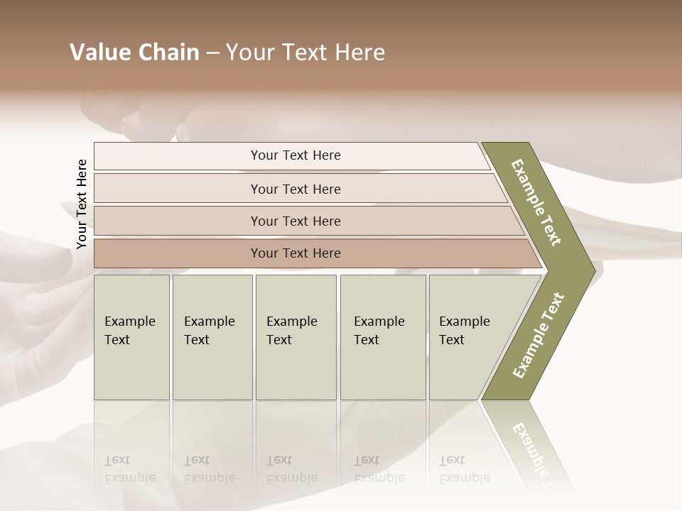 Osteopathy Heel Skeleton PowerPoint Template