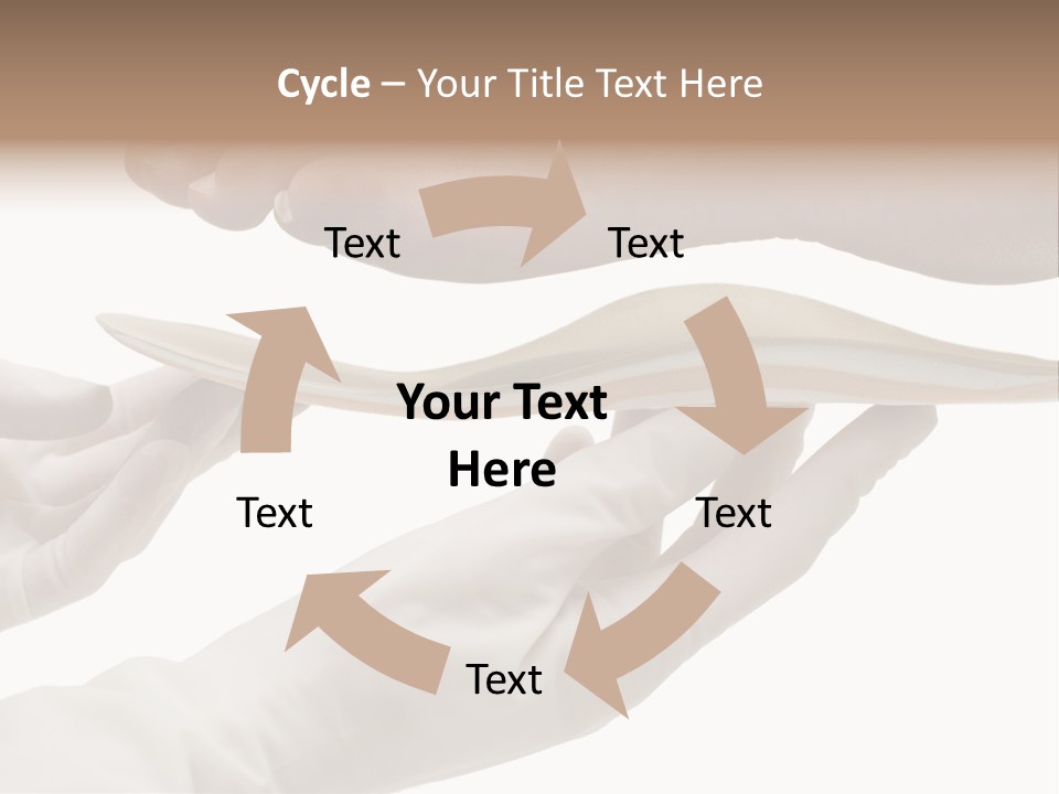 Osteopathy Heel Skeleton PowerPoint Template