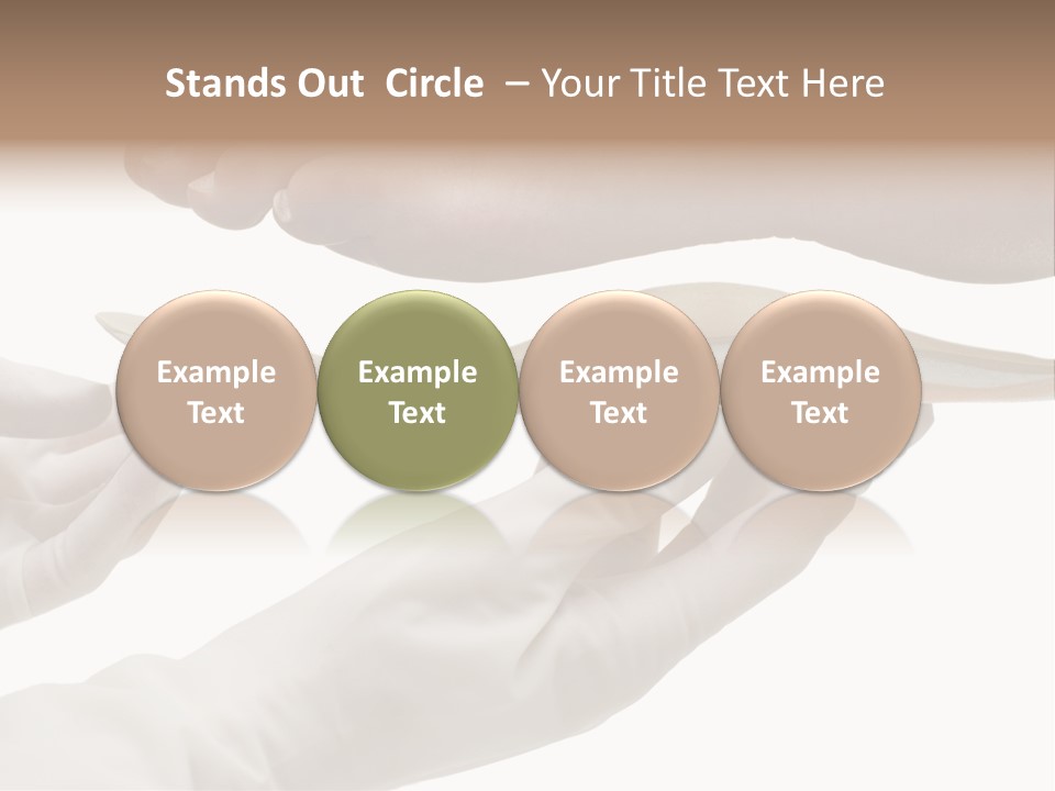 Osteopathy Heel Skeleton PowerPoint Template