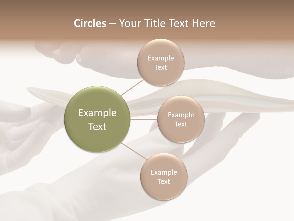 Osteopathy Heel Skeleton PowerPoint Template