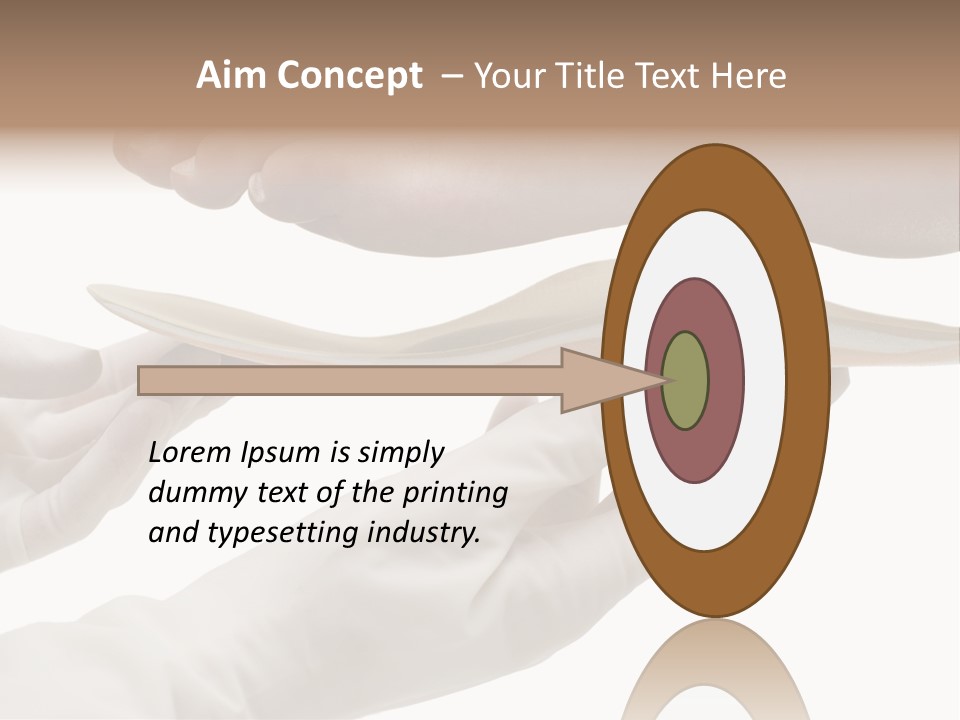 Osteopathy Heel Skeleton PowerPoint Template