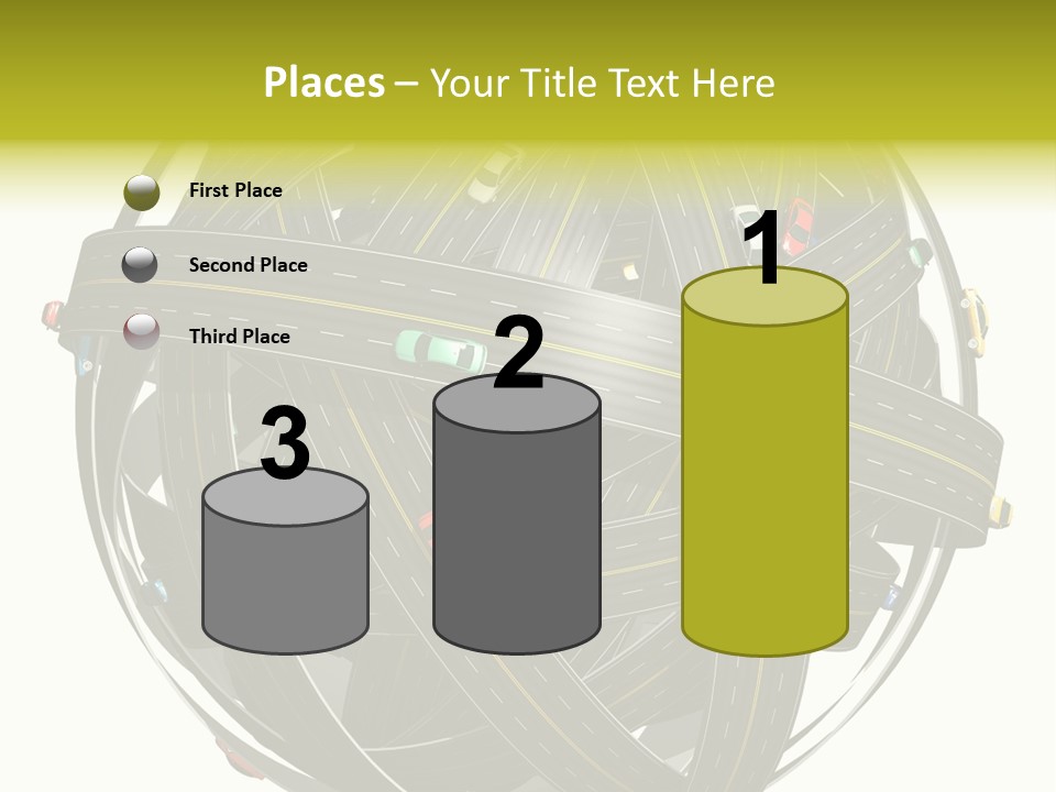 Color Knot Intersection PowerPoint Template