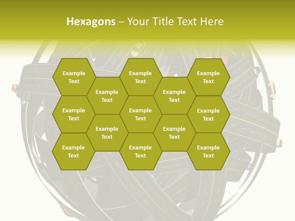 Color Knot Intersection PowerPoint Template