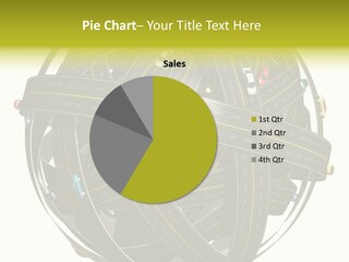 Color Knot Intersection PowerPoint Template