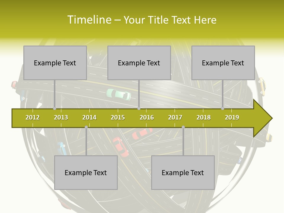 Color Knot Intersection PowerPoint Template