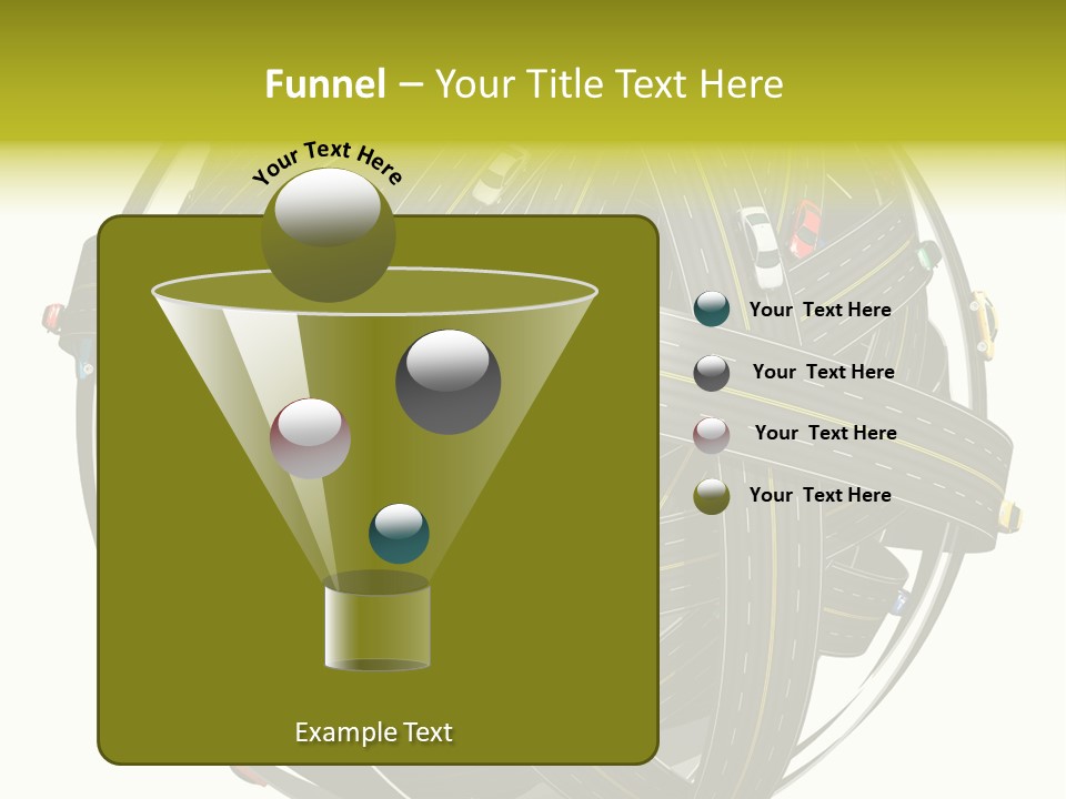 Color Knot Intersection PowerPoint Template
