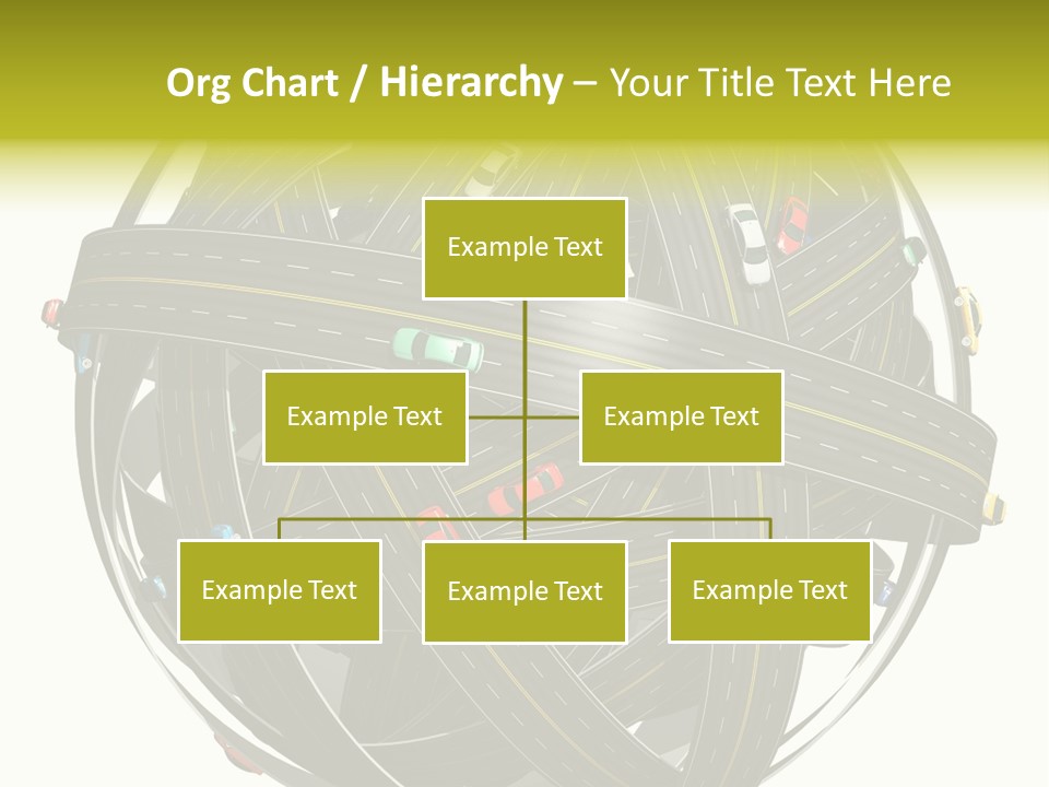 Color Knot Intersection PowerPoint Template