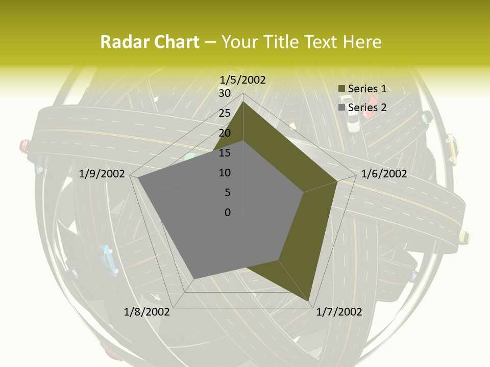 Color Knot Intersection PowerPoint Template