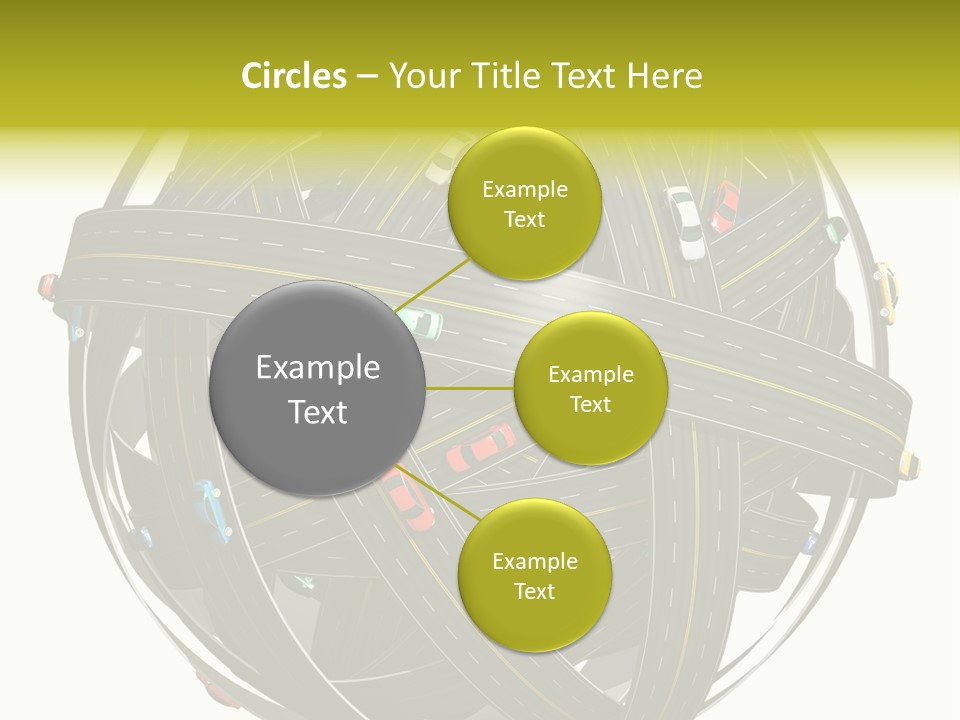 Color Knot Intersection PowerPoint Template