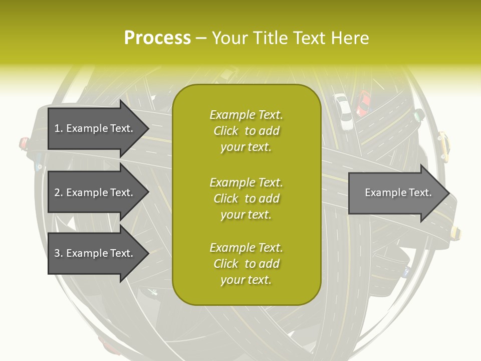 Color Knot Intersection PowerPoint Template