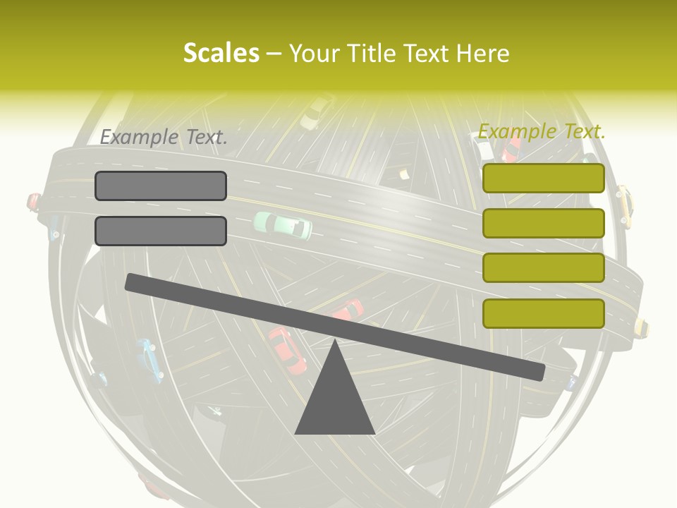 Color Knot Intersection PowerPoint Template