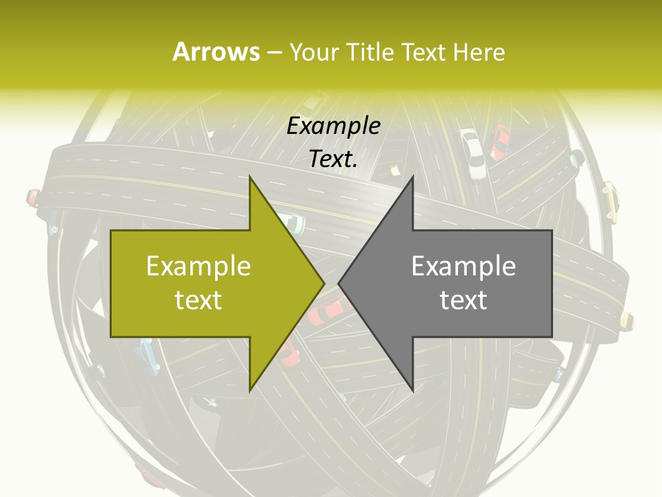 Color Knot Intersection PowerPoint Template