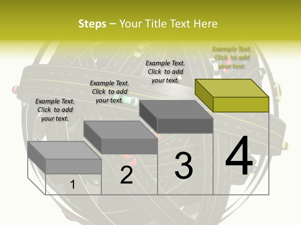 Color Knot Intersection PowerPoint Template