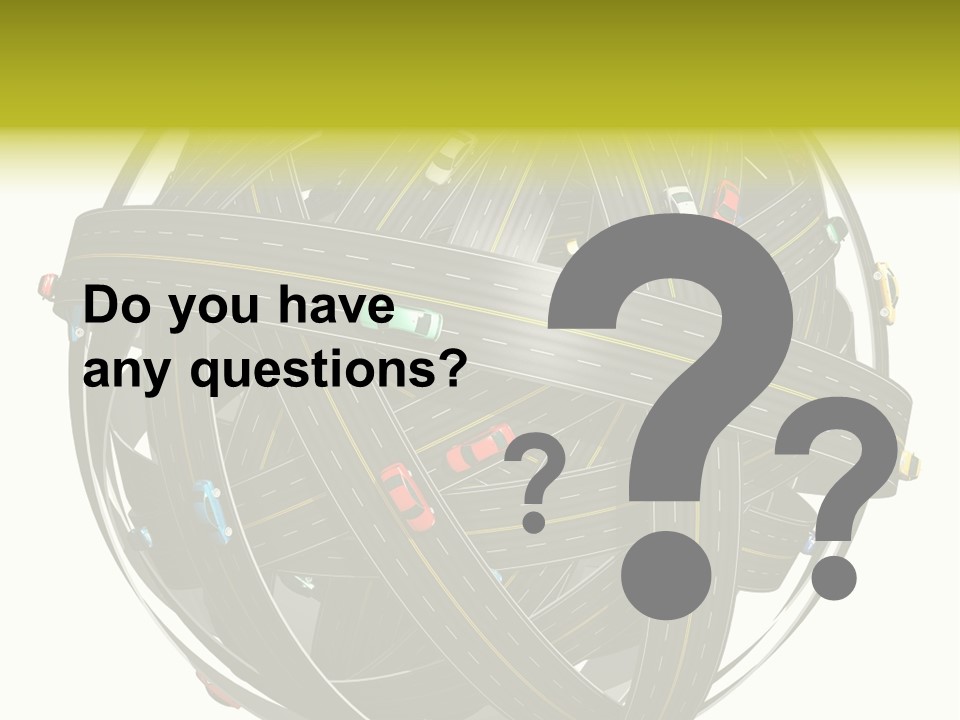 Color Knot Intersection PowerPoint Template