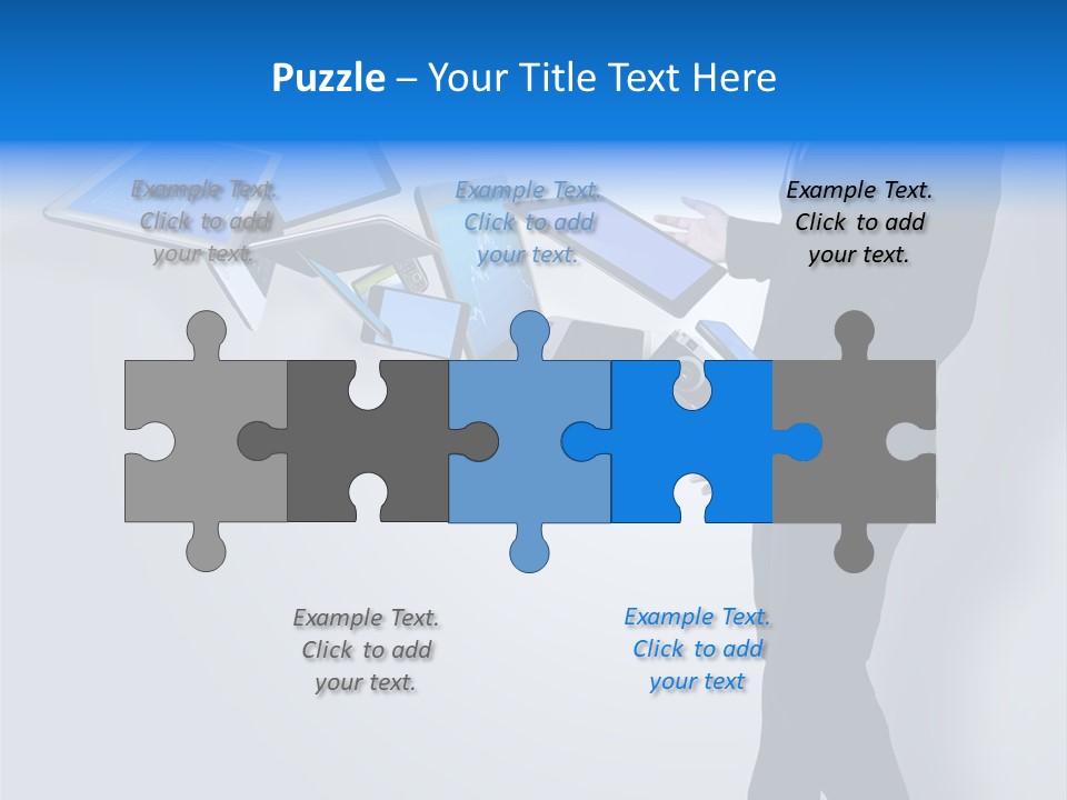 Tablet New Mail PowerPoint Template
