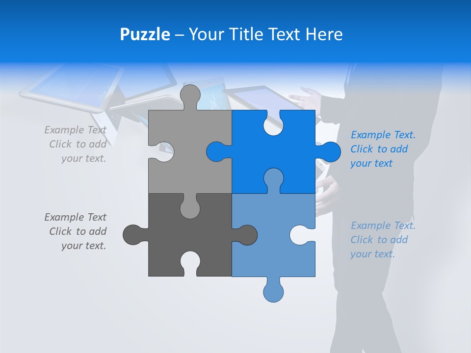 Tablet New Mail PowerPoint Template