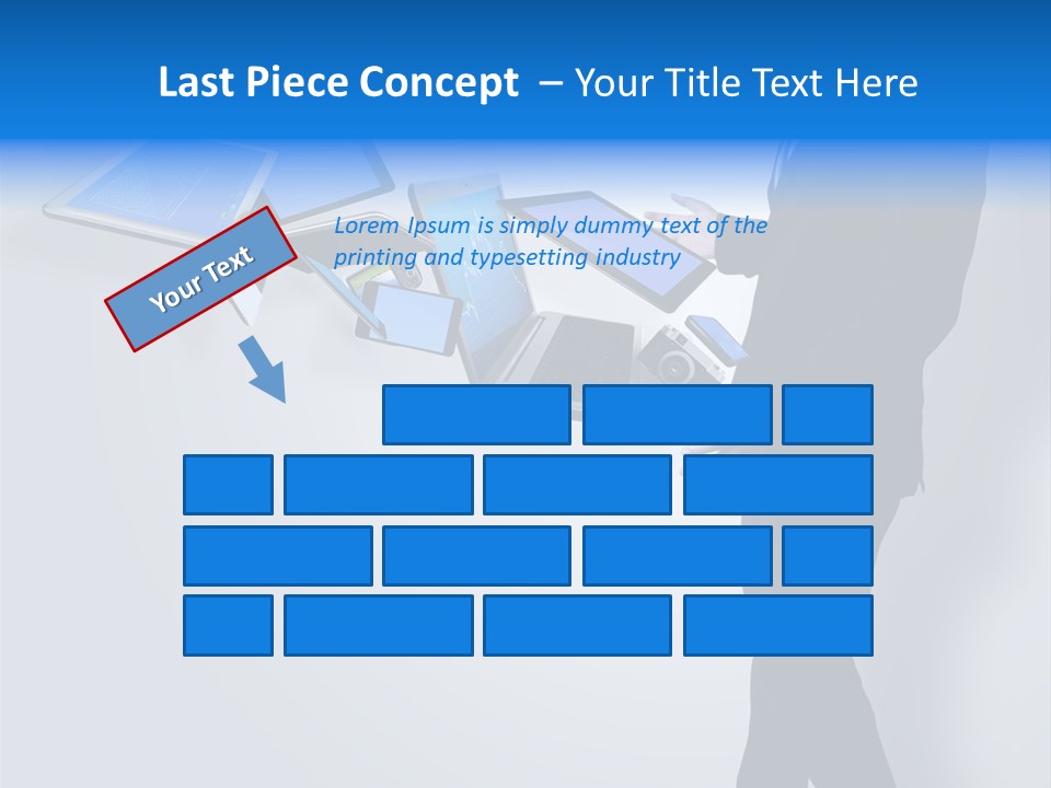 Tablet New Mail PowerPoint Template