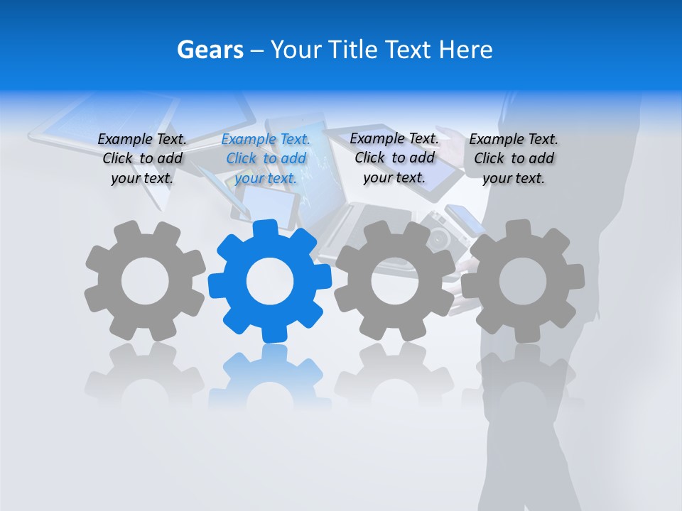 Tablet New Mail PowerPoint Template