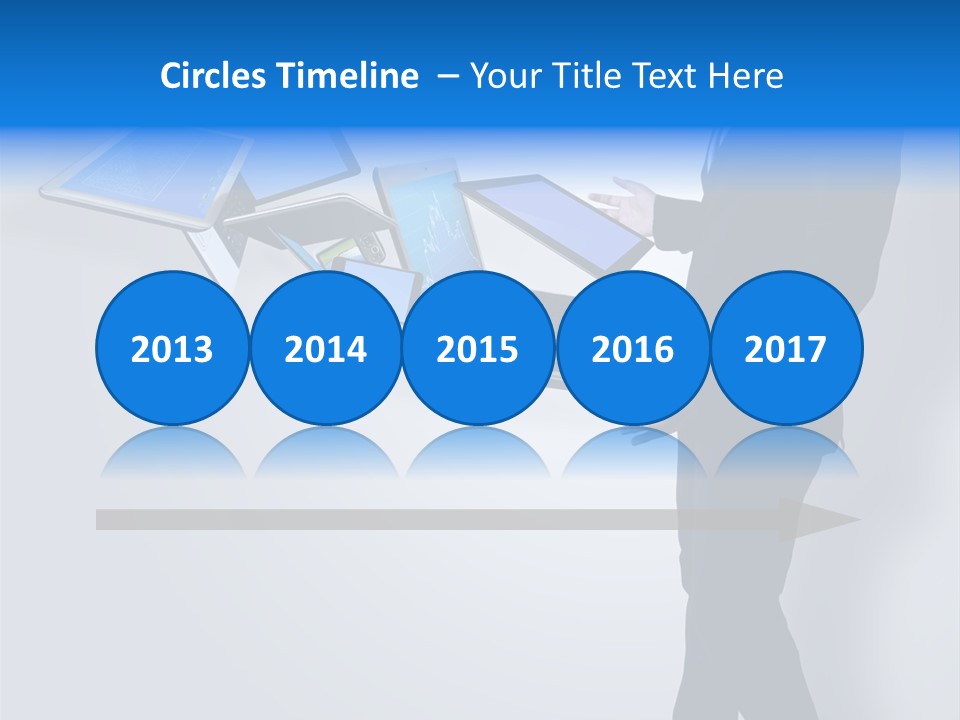 Tablet New Mail PowerPoint Template