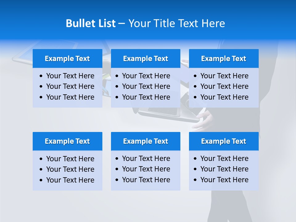 Tablet New Mail PowerPoint Template