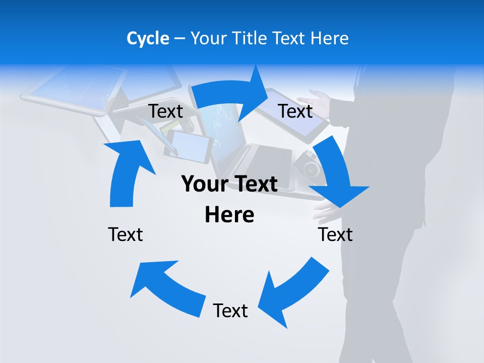 Tablet New Mail PowerPoint Template