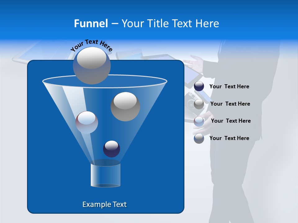 Tablet New Mail PowerPoint Template